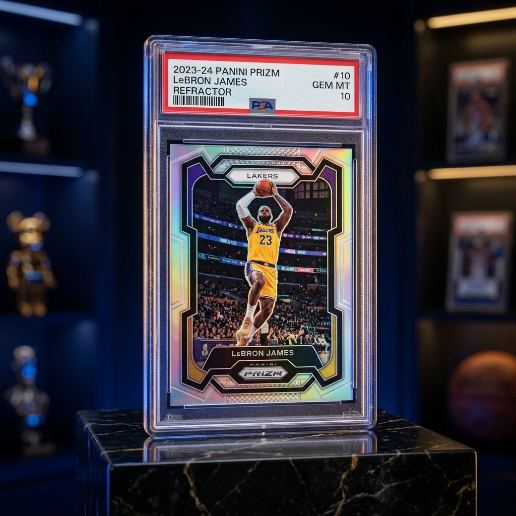 NBA Blue-Chip Prizm Refractor PSA Gem Mt 10